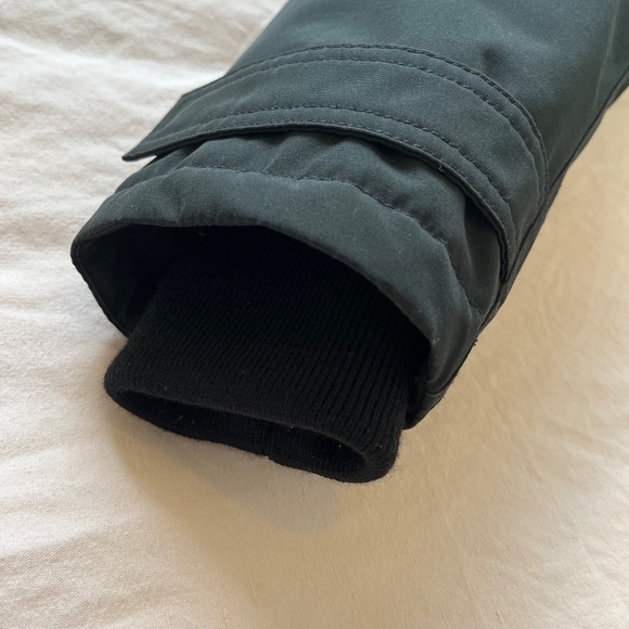 ARITZIA TNA Black Parka with Fur Trim - Picture 9 of 16